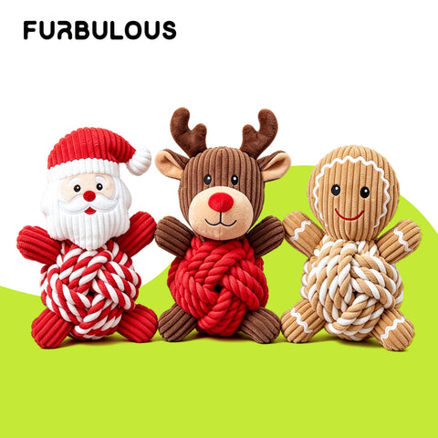 Merry Chew & Squeak Plush Toy