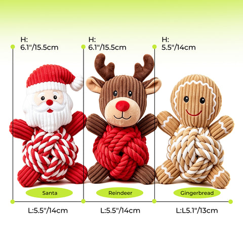 Merry Chew & Squeak Plush Toy