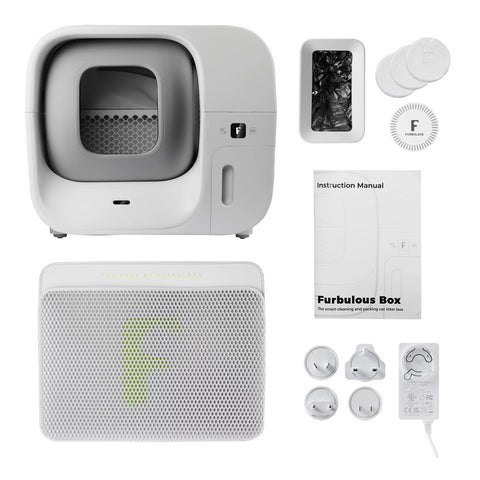 Furbulous Box, the world's first self-cleaning and packing cat litter box, offers a hygienic, odorless solution by automatically packing and sealing used litter, making it the ultimate convenience for modern cat owners